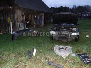 Автомобиль с номером ZЕ99NМ4, Гродненская обл.