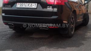 Автомобиль с номером 9914КА1, Брестская обл.