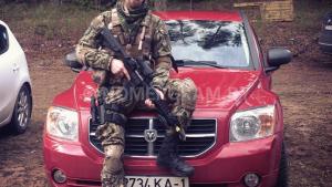 Автомобиль с номером F4507К, МО / Погранвойска