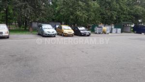 Автомобиль с номером LВ77, г. Минск