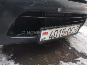 Автомобиль с номером 40150С7, г. Минск
