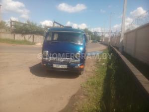 Автомобиль с номером 9987АН5, Минская обл.
