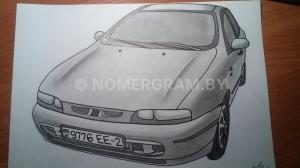 Автомобиль с номером 9776ЕЕ2, Витебская обл.