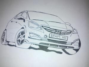 Автомобиль с номером SРАМ, МО / Погранвойска
