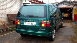 Автомобиль с номером 9883ЕР2, Витебская обл.
