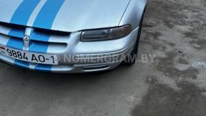 Автомобиль с номером 9884АО1, Брестская обл.