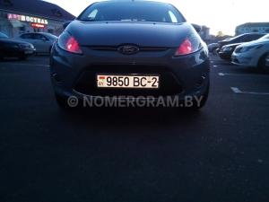 Автомобиль с номером 9737Е23, Гомельская обл.