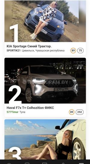 Автомобиль с номером LК27, г. Минск
