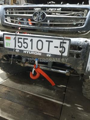 Автомобиль с номером DТ55, Минская обл.