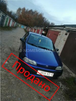 Автомобиль с номером 9808КЕ5, Минская обл.