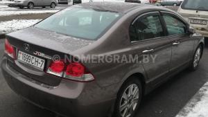 Автомобиль с номером ZС4443, Гомельская обл.