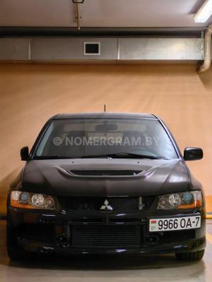 Автомобиль с номером 9966ОА7, г. Минск