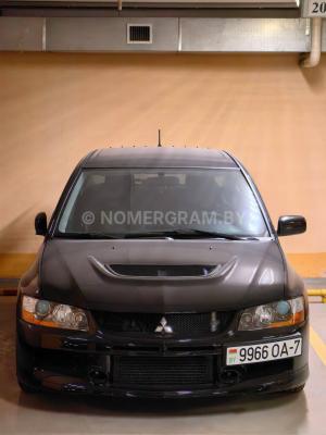 Автомобиль с номером 9966ОА7, г. Минск