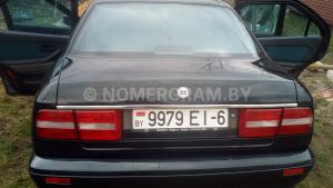 Автомобиль с номером 9979ЕІ6, Могилевская обл.