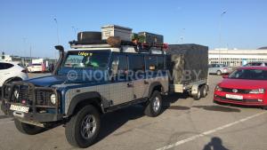Автомобиль с номером Y920КY45, Минская обл.
