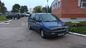 Автомобиль с номером ZРD1622, Витебская обл.