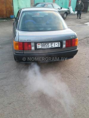 Автомобиль с номером 9855ЕІ3, Гомельская обл.