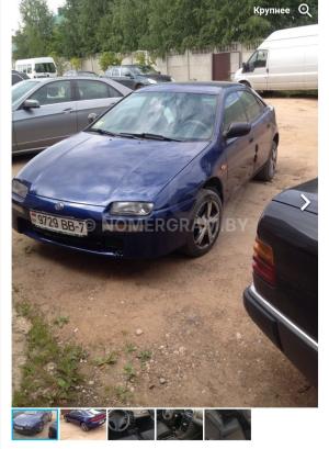 Автомобиль с номером 9729ВВ7, г. Минск
