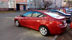 Автомобиль с номером 9842ІК3, Гомельская обл.