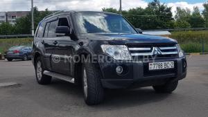 Автомобиль с номером GХV341, Брестская обл.