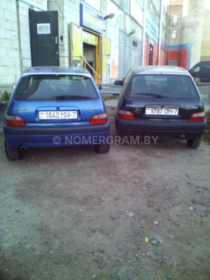 Автомобиль с номером 9787ОН7, г. Минск