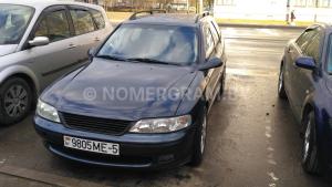 Автомобиль с номером 9805МЕ5, Минская обл.