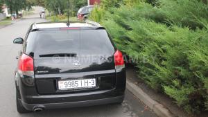 Автомобиль с номером 9985ІН3, Гомельская обл.