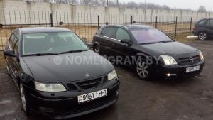 Автомобиль с номером 9961ІН3, Гомельская обл.