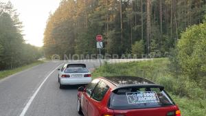 Автомобиль с номером 9742ВО5, Минская обл.