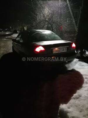 Автомобиль с номером 9842ІХ5, Минская обл.