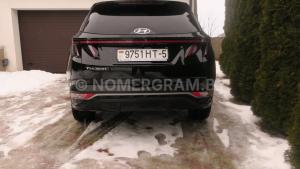 Автомобиль с номером 9751НТ5, Минская обл.