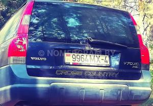 Автомобиль с номером 9964МХ4, Гродненская обл.