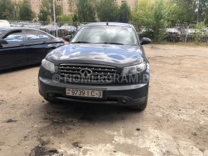 Автомобиль с номером 9739ІС3, Гомельская обл.