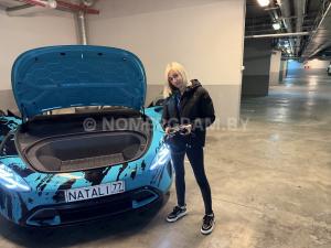 Автомобиль с номером NАТАLІ77, г. Минск