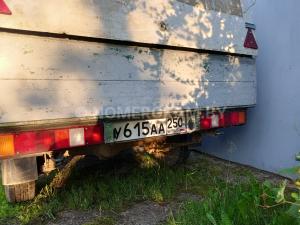 Автомобиль с номером V615АА, МО / Погранвойска