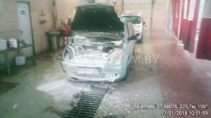 Автомобиль с номером YХВ7787, г. Минск