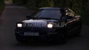 Автомобиль с номером 22222Е2, Витебская обл.