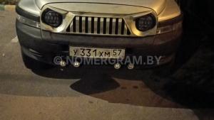 Автомобиль с номером Y331ХМ5, Минская обл.
