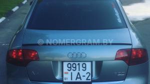 Автомобиль с номером 9919ІА2, Витебская обл.