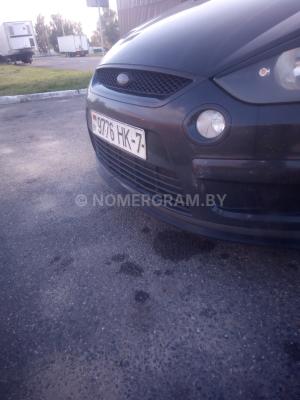 Автомобиль с номером 9776НК7, г. Минск