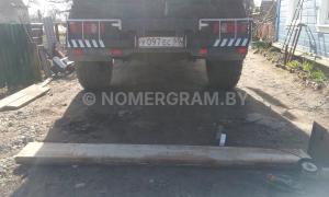 Автомобиль с номером Y097ЕС, МО / Погранвойска