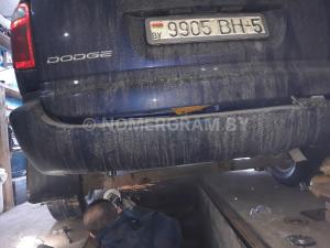 Автомобиль с номером 9905ВН5, Минская обл.