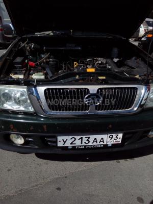 Автомобиль с номером Y213АА93, Гомельская обл.