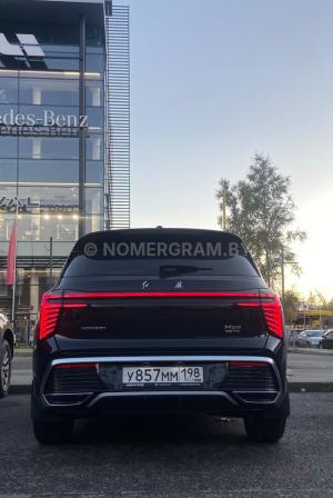 Автомобиль с номером Y857ММ, МО / Погранвойска