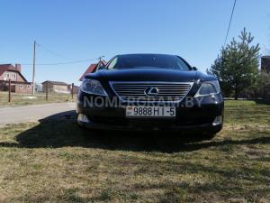 Автомобиль с номером 9888НІ5, Минская обл.