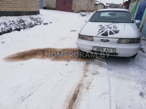 Автомобиль с номером 9895АО5, Минская обл.