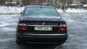 Автомобиль с номером 9991АА3, Гомельская обл.