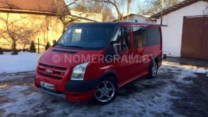 Автомобиль с номером LUР444М, МО / Погранвойска