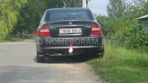 Автомобиль с номером 9696ВН2, Витебская обл.