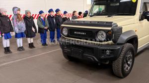 Автомобиль с номером SUZUКІ, МО / Погранвойска